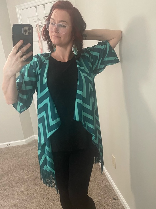 LuLaRoe Jackets & Blazers - Lularoe fringe kimono